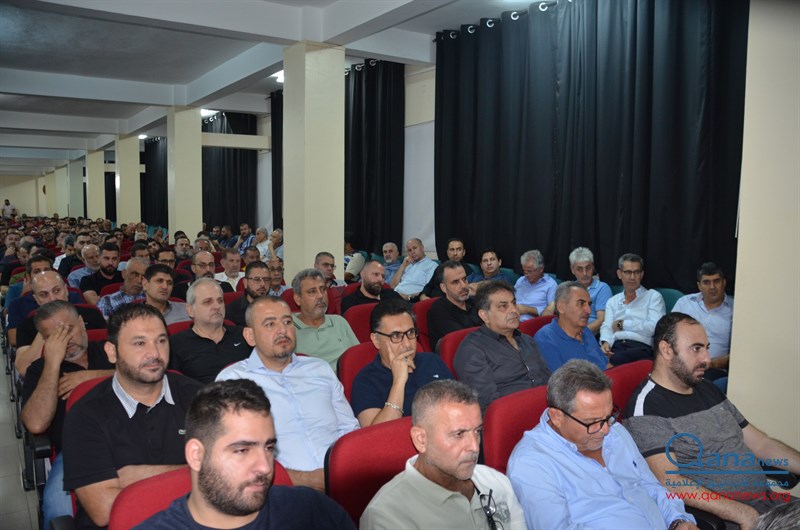 حفل تأبين نائب رئيس جمعية البر والتعاون المرحوم الحاج اسماعيل بحسون  وعدد من الراحلين في مجمع الامام موسى الصدر الثقافي