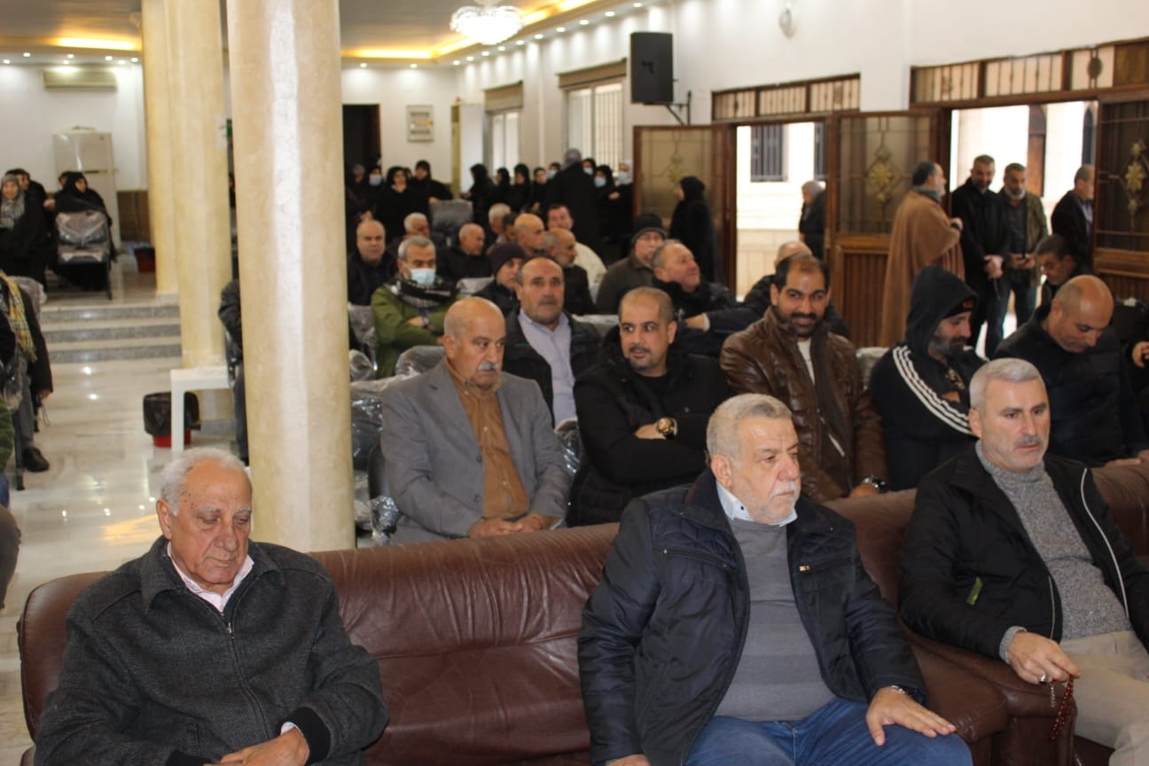 بالصور إحياء ذكرى مرور أسبوع على وفاة المرحوم الحاج مصطفى جواد فرحات