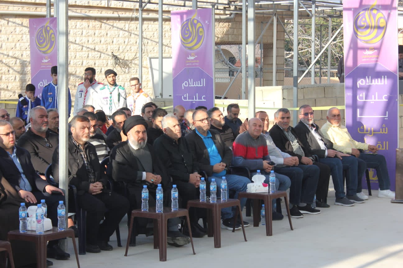  إفتتاح مشروع بئر المياه الثاني والطاقة الشمسية في قانا (حي الخشنة)