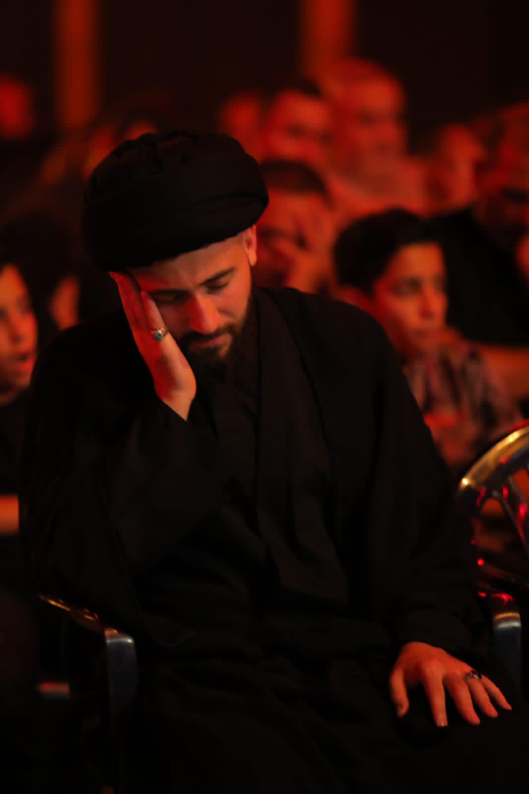 بالصور إحياء الليلة الأولى من ليالي عاشوراء في بلدة قانا ساحة الأمام الحسين (ع) حارة البركة