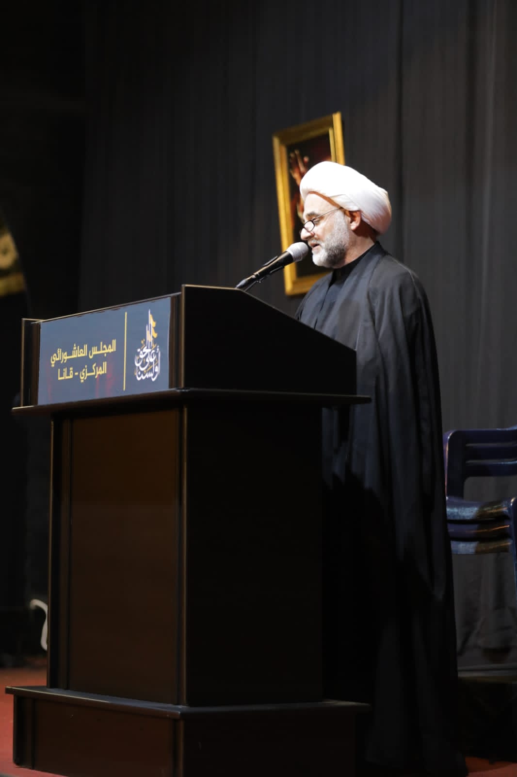 بالصور إحياء الليلة الثانية من ليالي عاشوراء في بلدة قانا ساحة الأمام الحسين (ع) حارة البركة