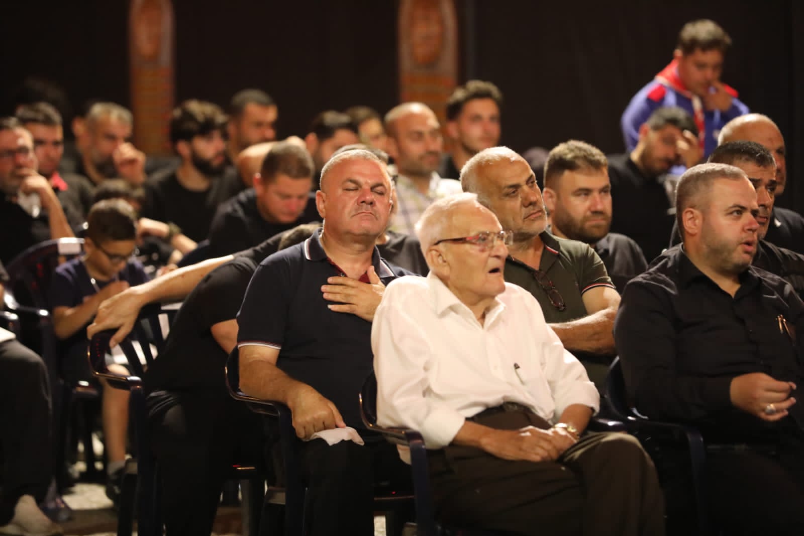 بالصور إحياء الليلة الثانية من ليالي عاشوراء في بلدة قانا ساحة الأمام الحسين (ع) حارة البركة