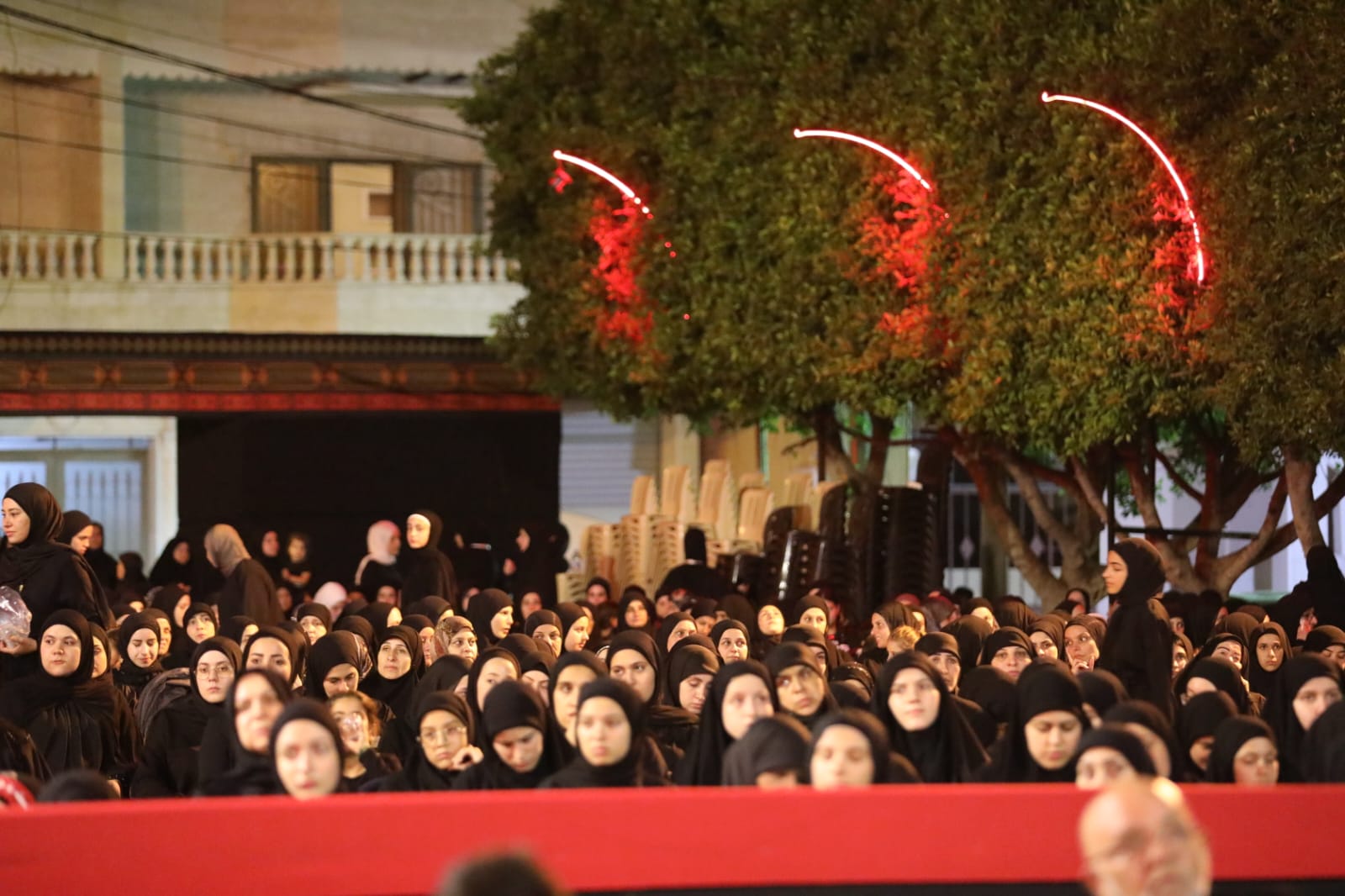بالصور إحياء الليلة الثانية من ليالي عاشوراء في بلدة قانا ساحة الأمام الحسين (ع) حارة البركة