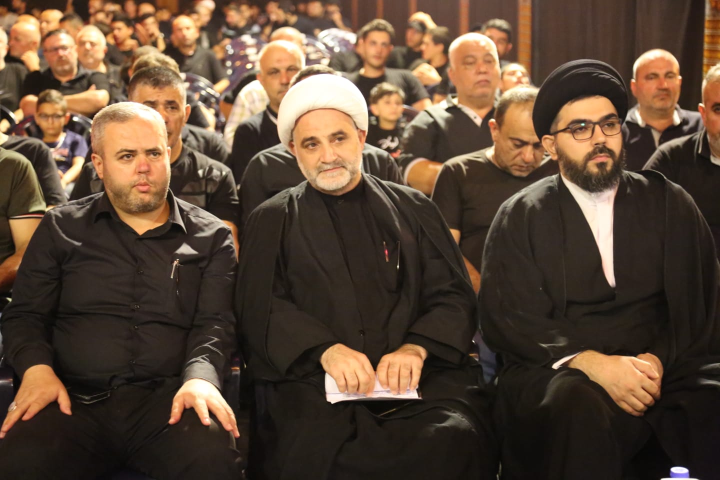 بالصور إحياء الليلة الثانية من ليالي عاشوراء في بلدة قانا ساحة الأمام الحسين (ع) حارة البركة