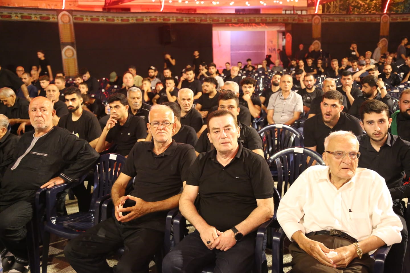 بالصور إحياء الليلة الثانية من ليالي عاشوراء في بلدة قانا ساحة الأمام الحسين (ع) حارة البركة