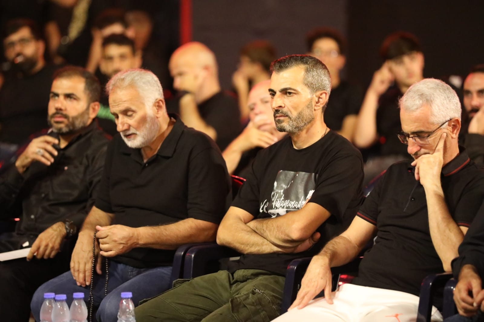 بالصور إحياء الليلة الثالثة من ليالي عاشوراء في بلدة قانا ساحة الأمام الحسين (ع) حارة البركة