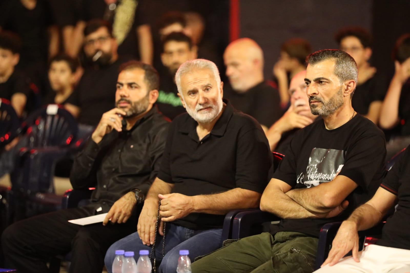 بالصور إحياء الليلة الثالثة من ليالي عاشوراء في بلدة قانا ساحة الأمام الحسين (ع) حارة البركة