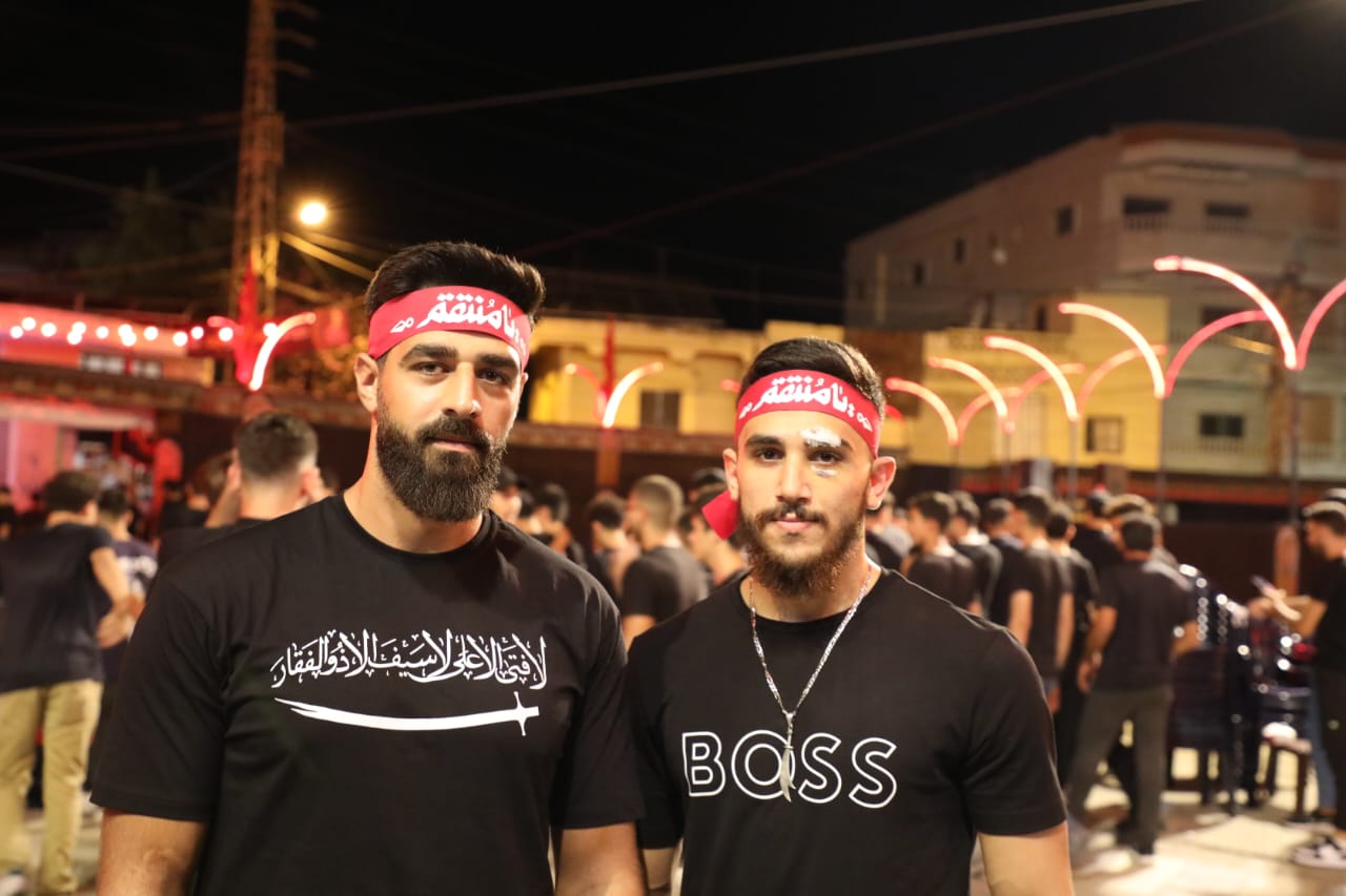 بالصور إحياء الليلة الرابعة من ليالي عاشوراء في بلدة قانا ساحة الأمام الحسين (ع) حارة البركة