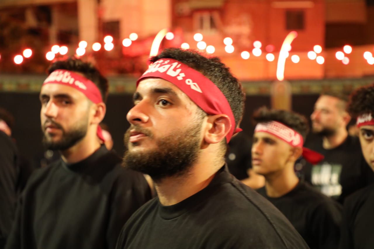 بالصور إحياء الليلة الرابعة من ليالي عاشوراء في بلدة قانا ساحة الأمام الحسين (ع) حارة البركة