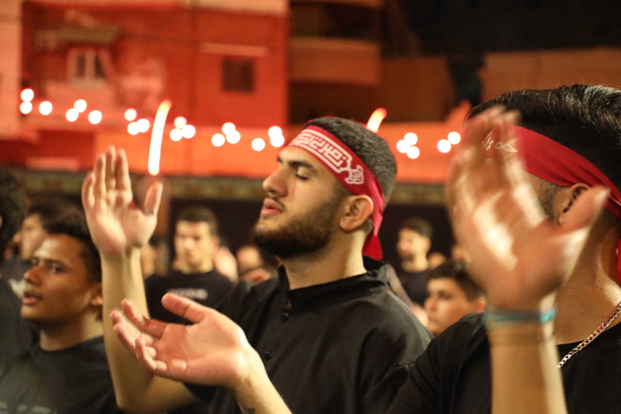 بالصور إحياء الليلة الرابعة من ليالي عاشوراء في بلدة قانا ساحة الأمام الحسين (ع) حارة البركة