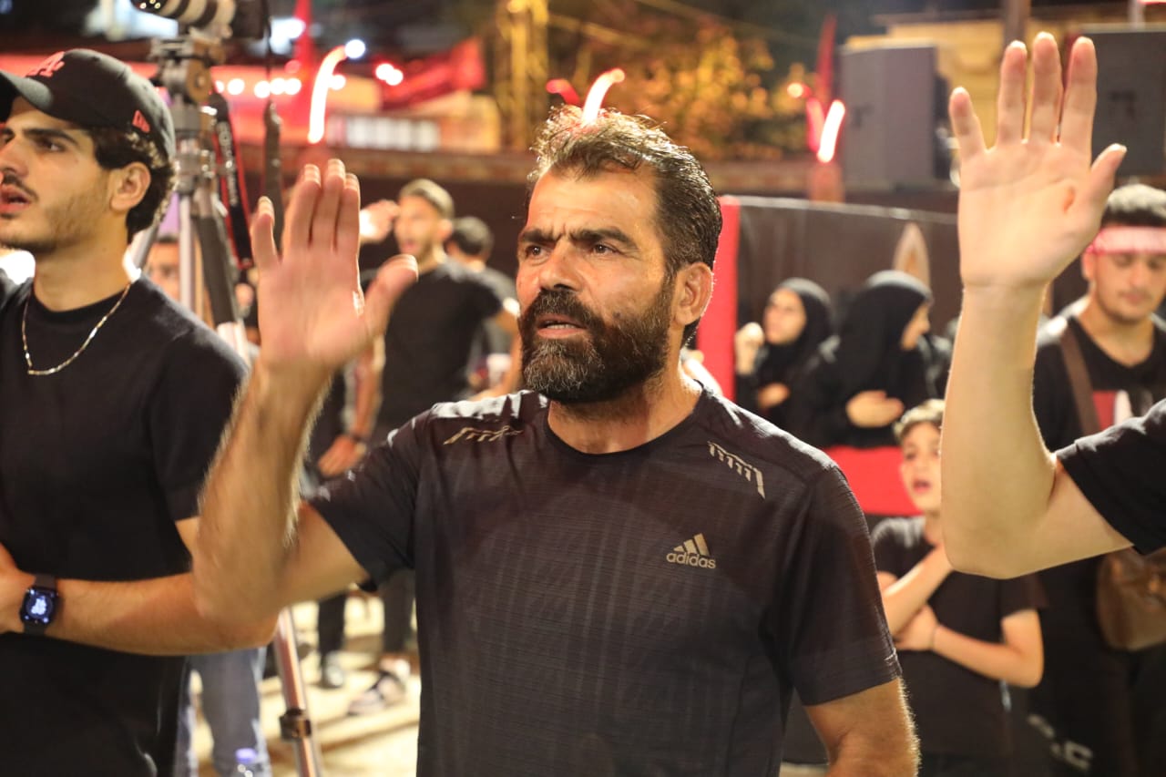 بالصور إحياء الليلة الرابعة من ليالي عاشوراء في بلدة قانا ساحة الأمام الحسين (ع) حارة البركة