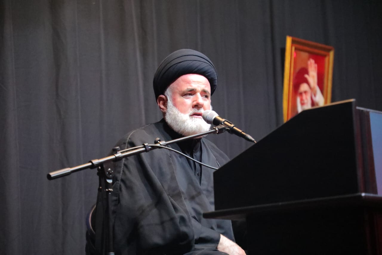 بالصور إحياء الليلة الرابعة من ليالي عاشوراء في بلدة قانا ساحة الأمام الحسين (ع) حارة البركة