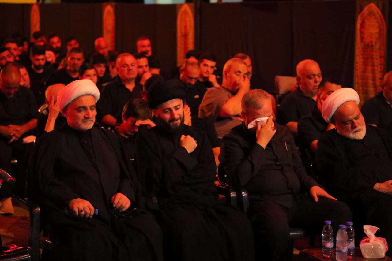 بالصور إحياء الليلة الرابعة من ليالي عاشوراء في بلدة قانا ساحة الأمام الحسين (ع) حارة البركة