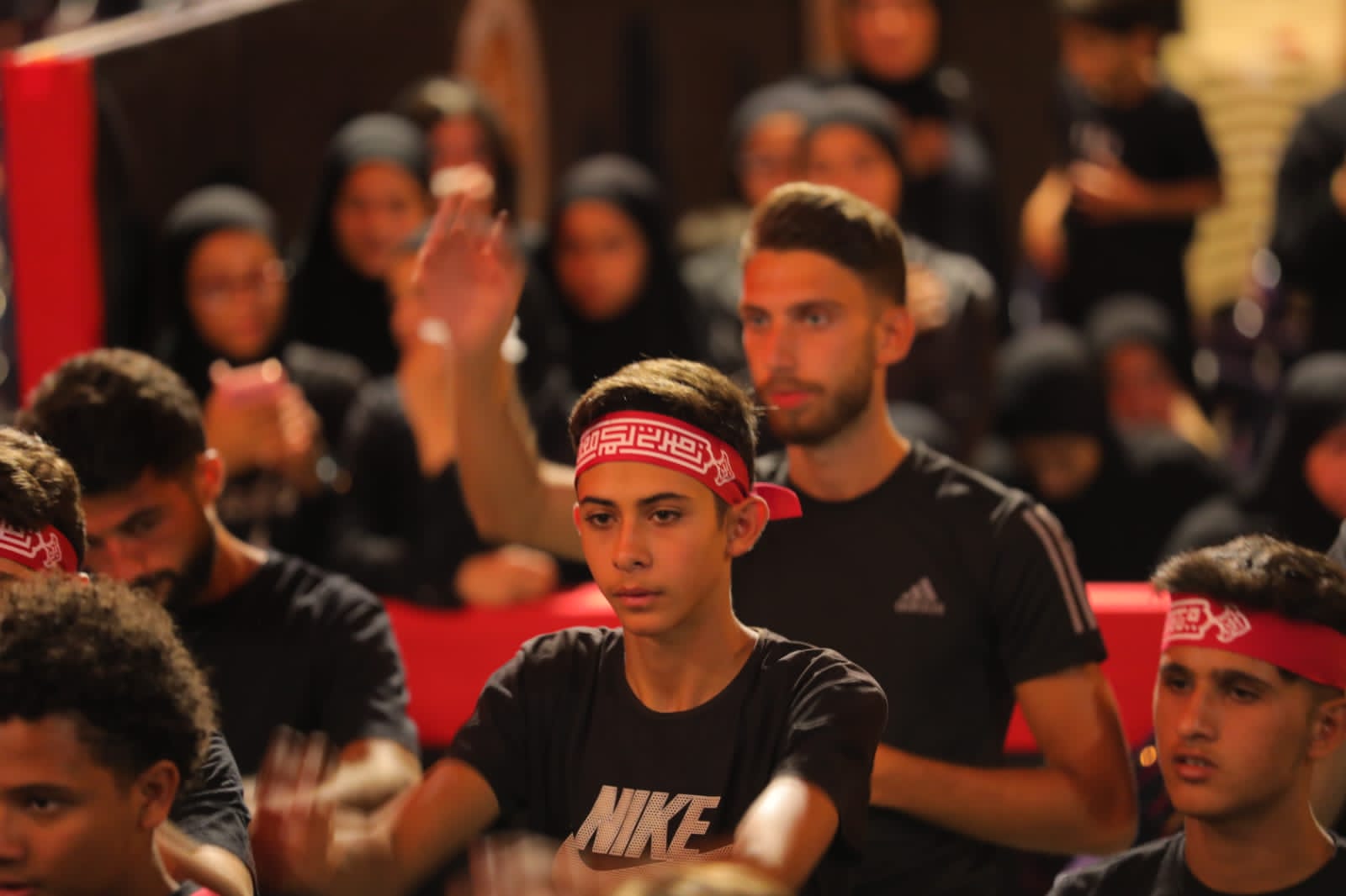 بالصور إحياء الليلة السادسة من ليالي عاشوراء في بلدة قانا ساحة الأمام الحسين (ع) حارة البركة