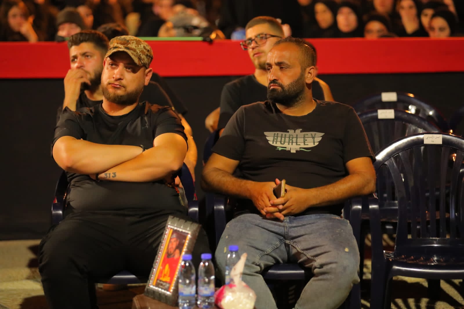 بالصور إحياء الليلة السادسة من ليالي عاشوراء في بلدة قانا ساحة الأمام الحسين (ع) حارة البركة