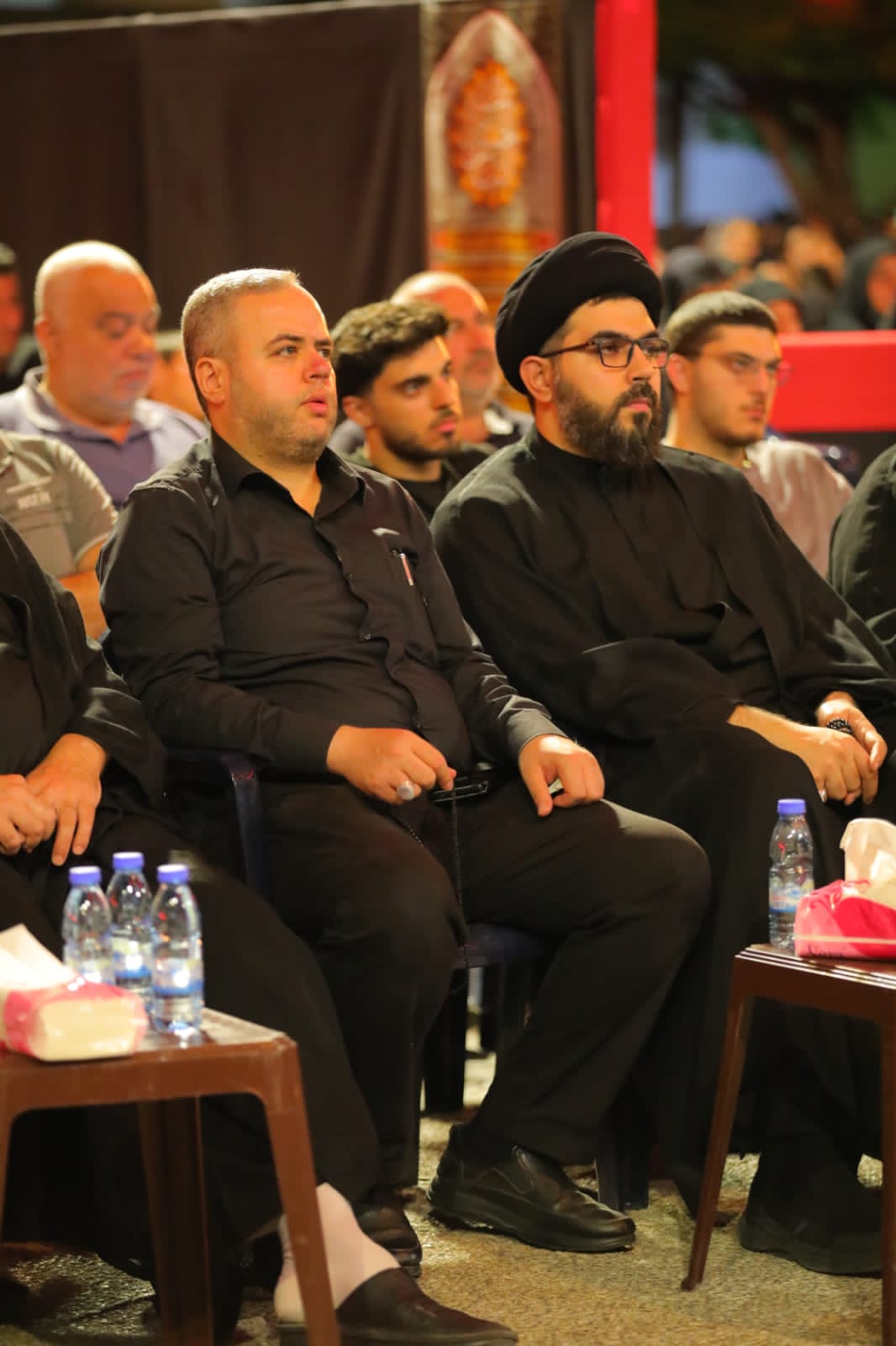 بالصور إحياء الليلة السادسة من ليالي عاشوراء في بلدة قانا ساحة الأمام الحسين (ع) حارة البركة