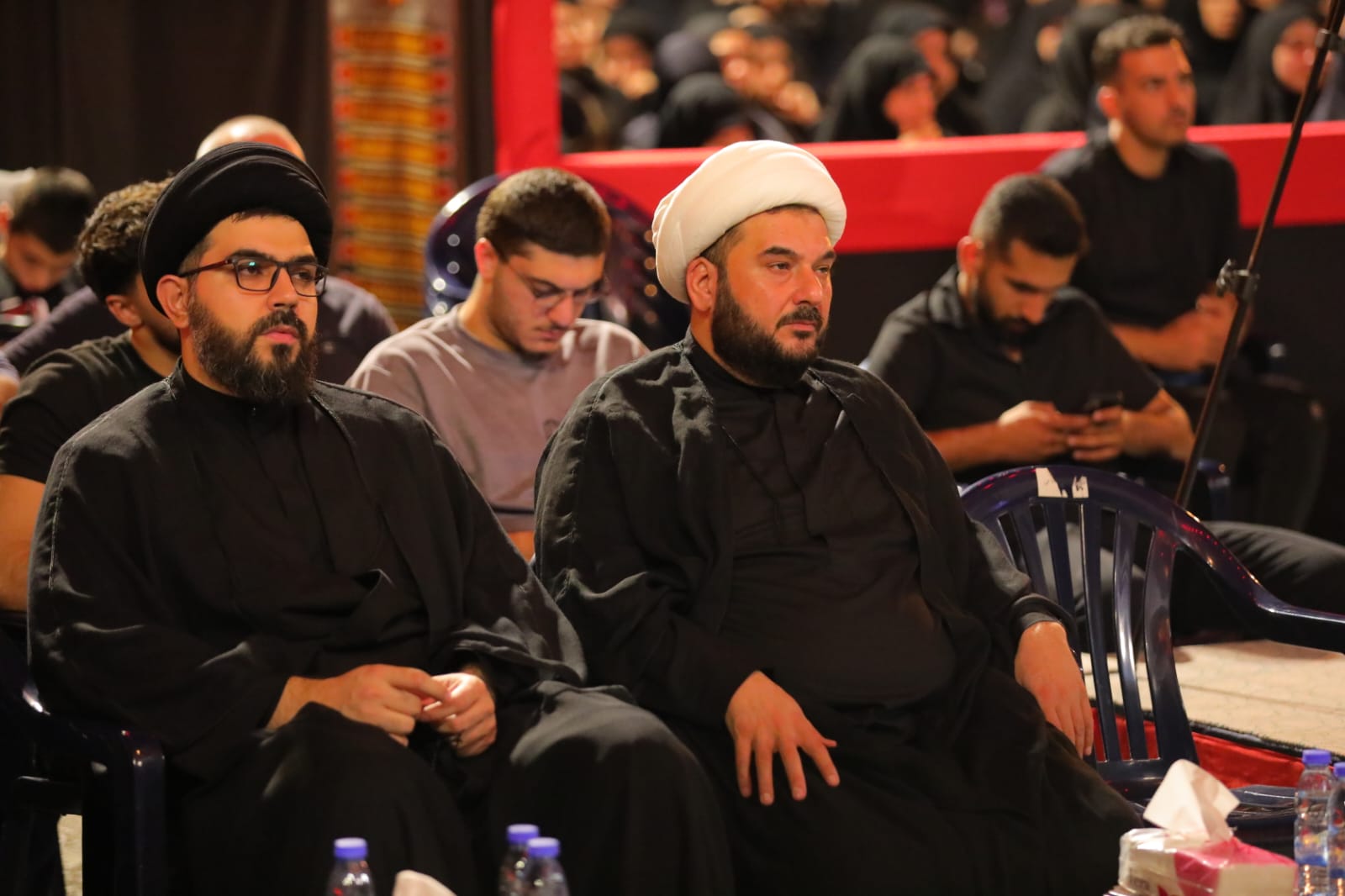 بالصور إحياء الليلة السادسة من ليالي عاشوراء في بلدة قانا ساحة الأمام الحسين (ع) حارة البركة