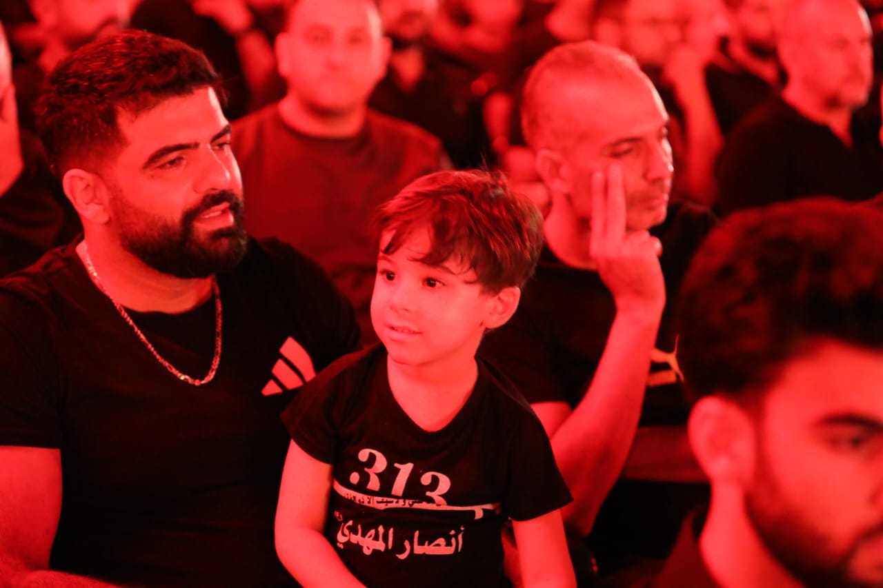 بالصور إحياء الليلة الثامنة من ليالي عاشوراء في بلدة قانا ساحة الأمام الحسين (ع) حارة البركة