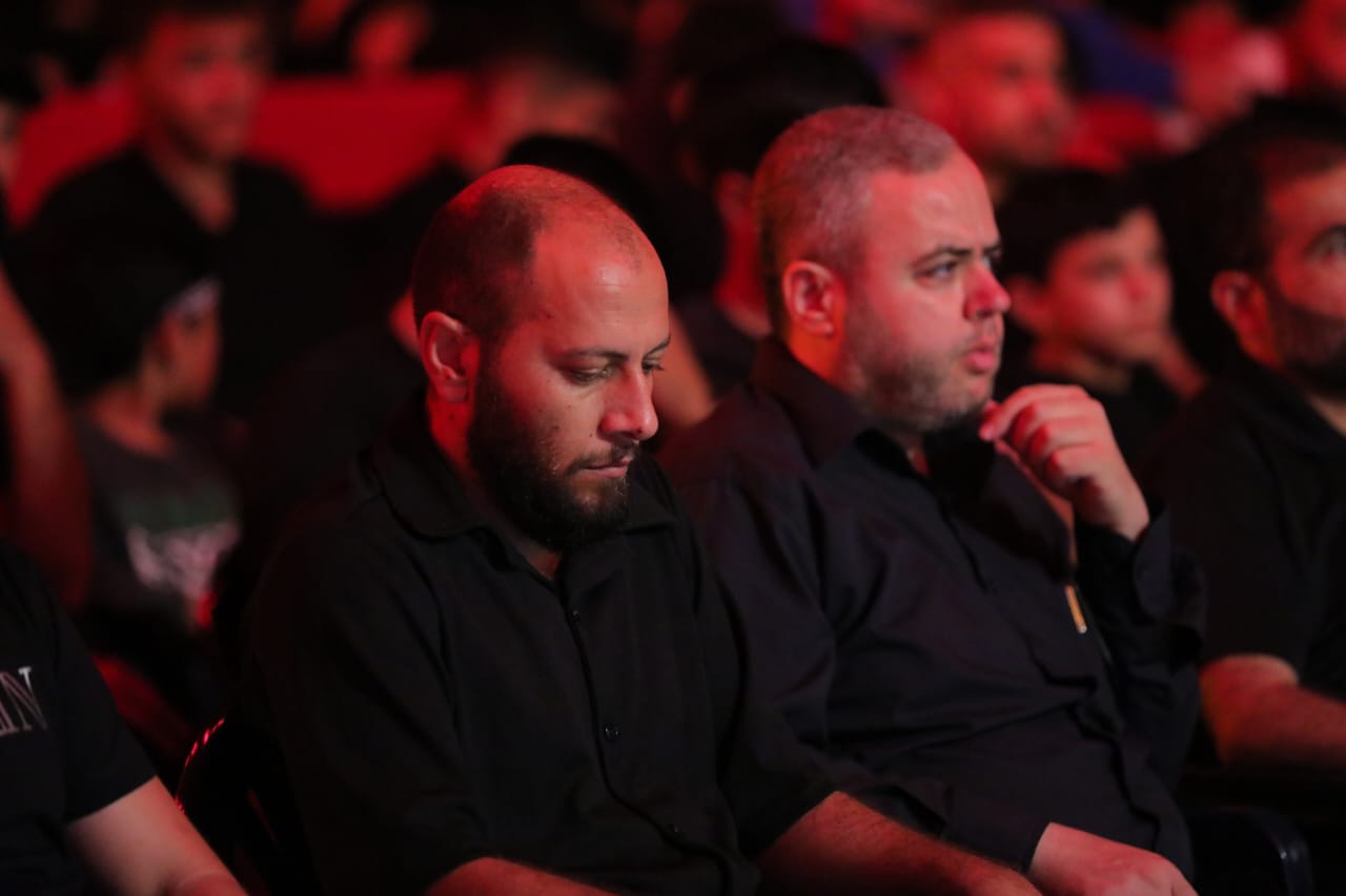 بالصور إحياء الليلة الثامنة من ليالي عاشوراء في بلدة قانا ساحة الأمام الحسين (ع) حارة البركة