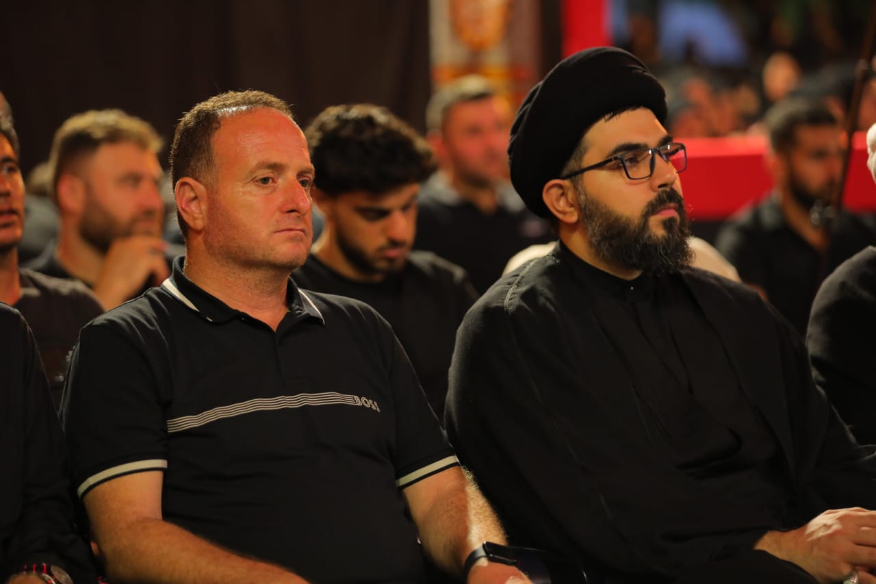 بالصور إحياء الليلة الثامنة من ليالي عاشوراء في بلدة قانا ساحة الأمام الحسين (ع) حارة البركة