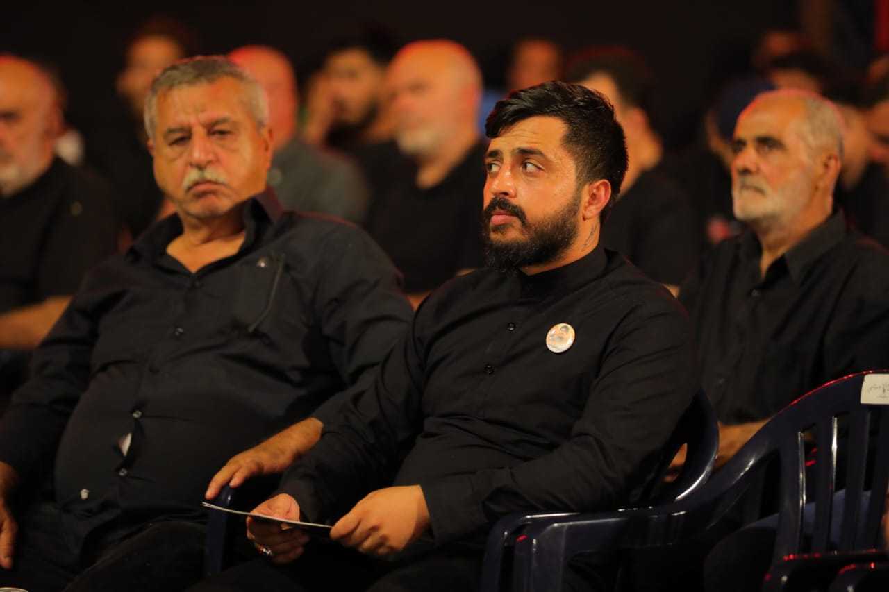 بالصور إحياء الليلة الثامنة من ليالي عاشوراء في بلدة قانا ساحة الأمام الحسين (ع) حارة البركة