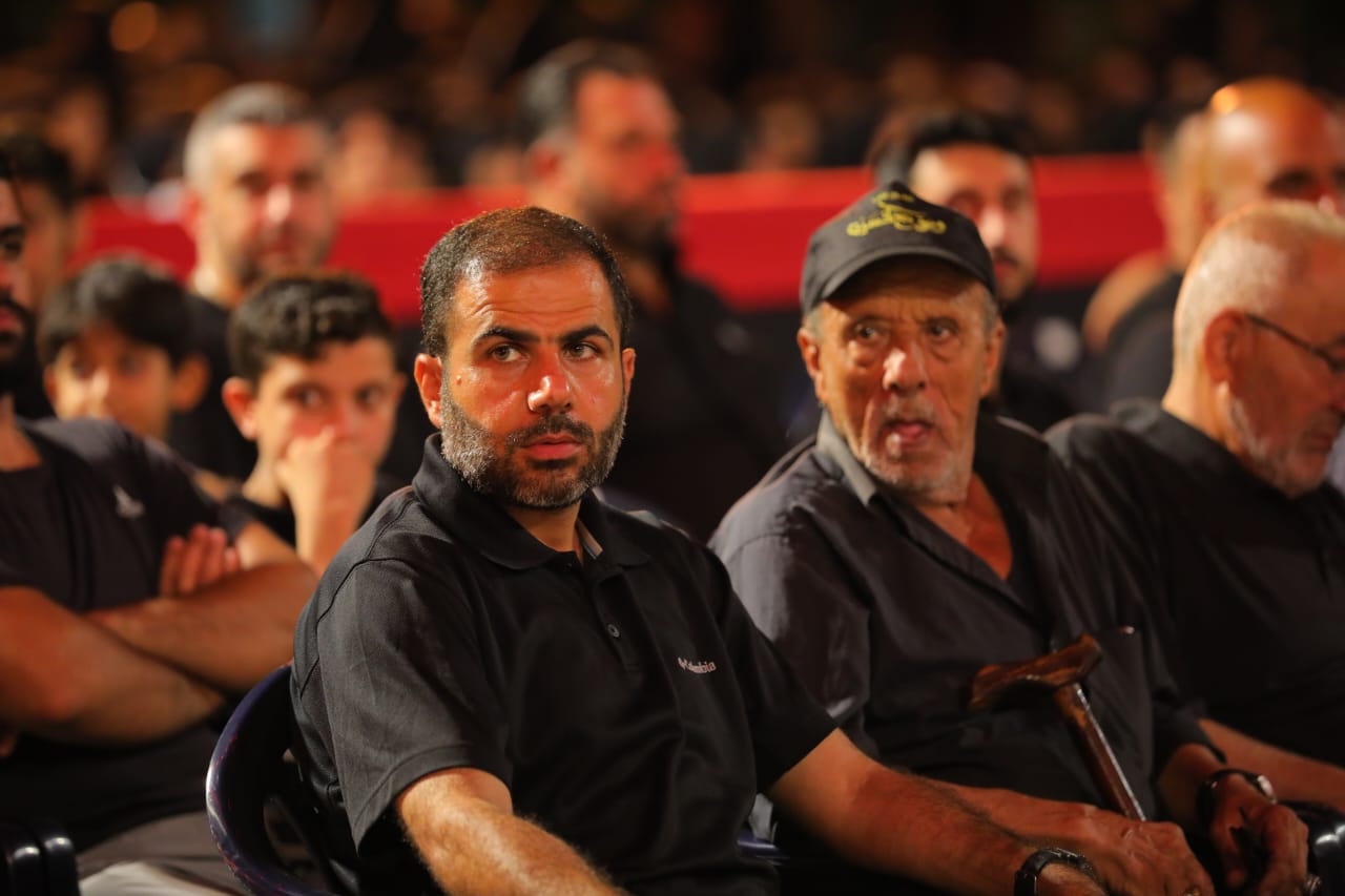 بالصور إحياء الليلة الثامنة من ليالي عاشوراء في بلدة قانا ساحة الأمام الحسين (ع) حارة البركة