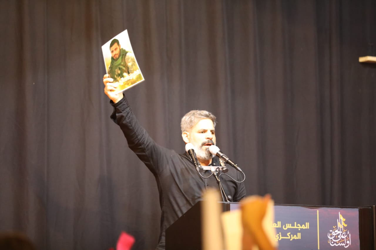 بالصور إحياء الليلة الثامنة من ليالي عاشوراء في بلدة قانا ساحة الأمام الحسين (ع) حارة البركة