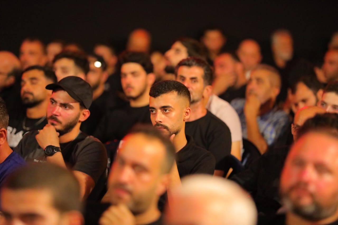 بالصور إحياء الليلة التاسعة من ليالي عاشوراء في بلدة قانا ساحة الأمام الحسين (ع) حارة البركة