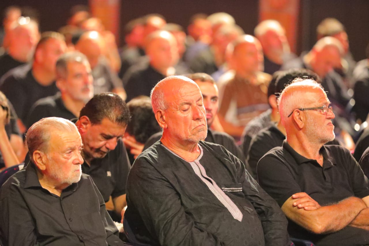 بالصور إحياء الليلة التاسعة من ليالي عاشوراء في بلدة قانا ساحة الأمام الحسين (ع) حارة البركة