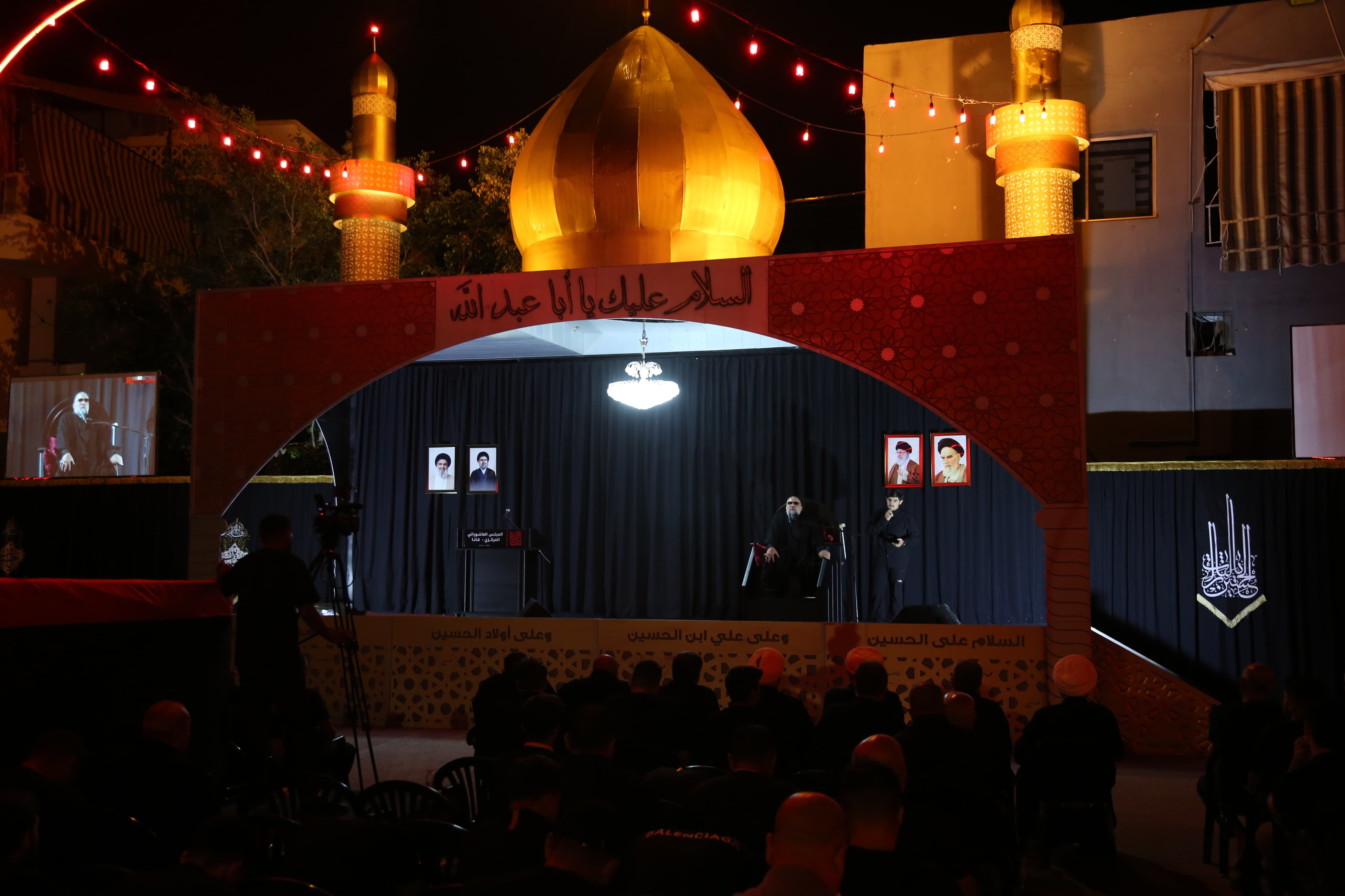 بالصور إحياء الليلة الأولى من ليالي عاشوراء في بلدة قانا ساحة الأمام الحسين (ع) حارة البركة ٢٠٢٥