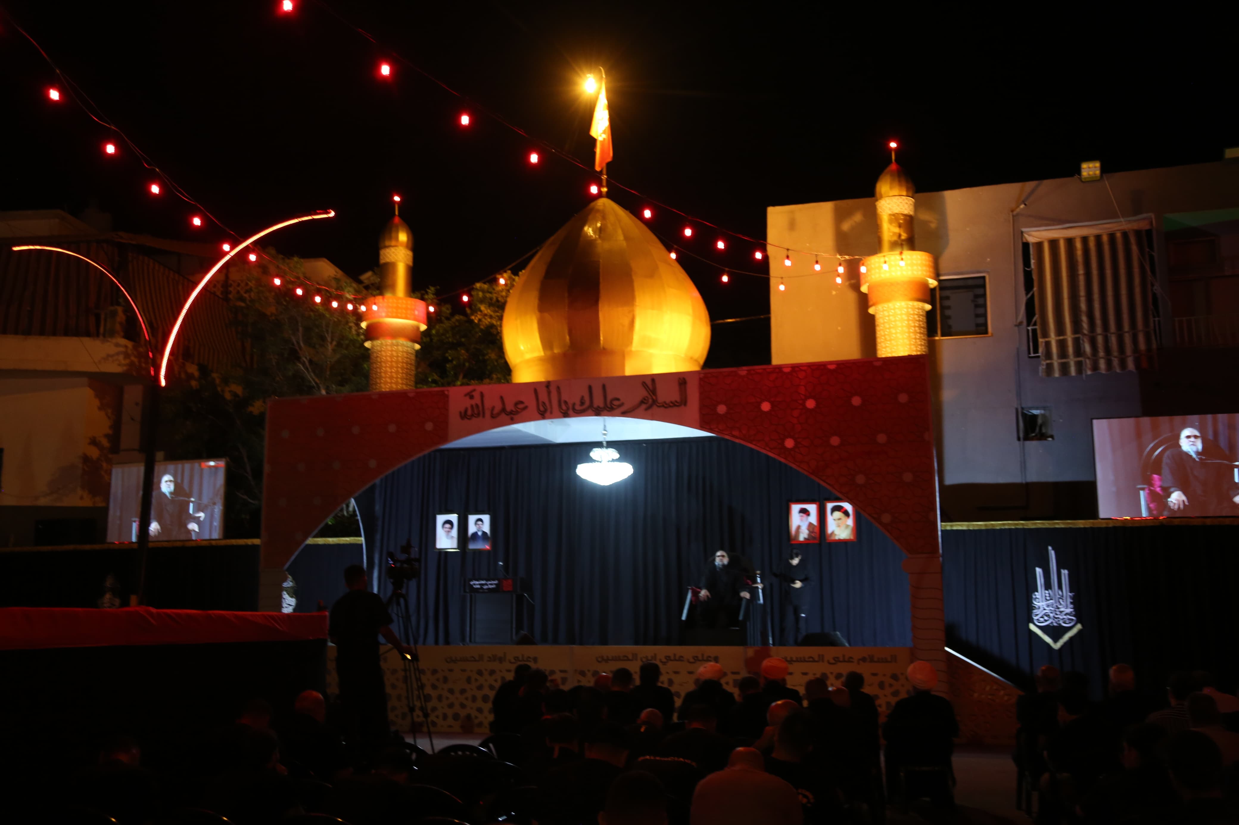 بالصور إحياء الليلة الأولى من ليالي عاشوراء في بلدة قانا ساحة الأمام الحسين (ع) حارة البركة ٢٠٢٥