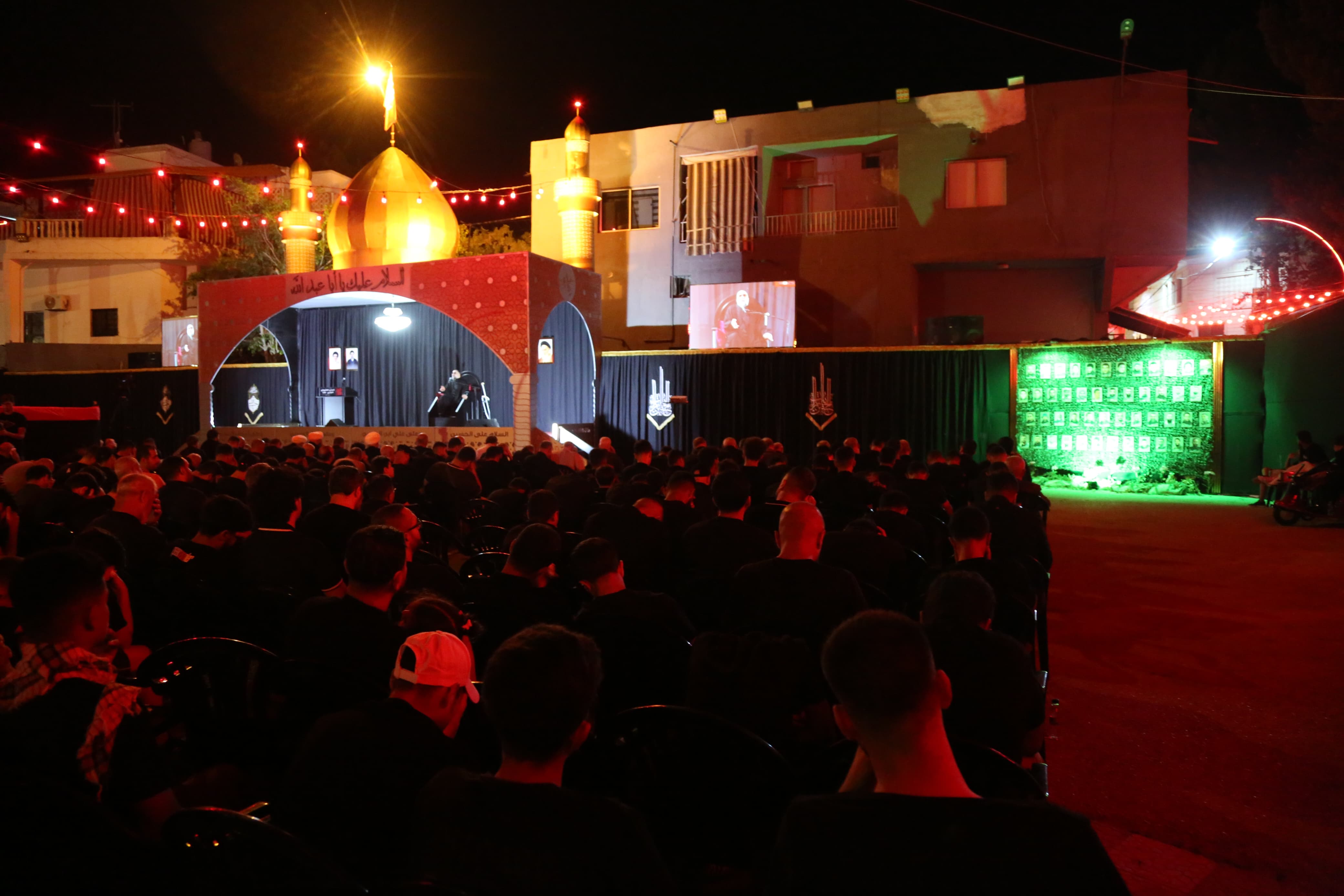 بالصور إحياء الليلة الأولى من ليالي عاشوراء في بلدة قانا ساحة الأمام الحسين (ع) حارة البركة ٢٠٢٥