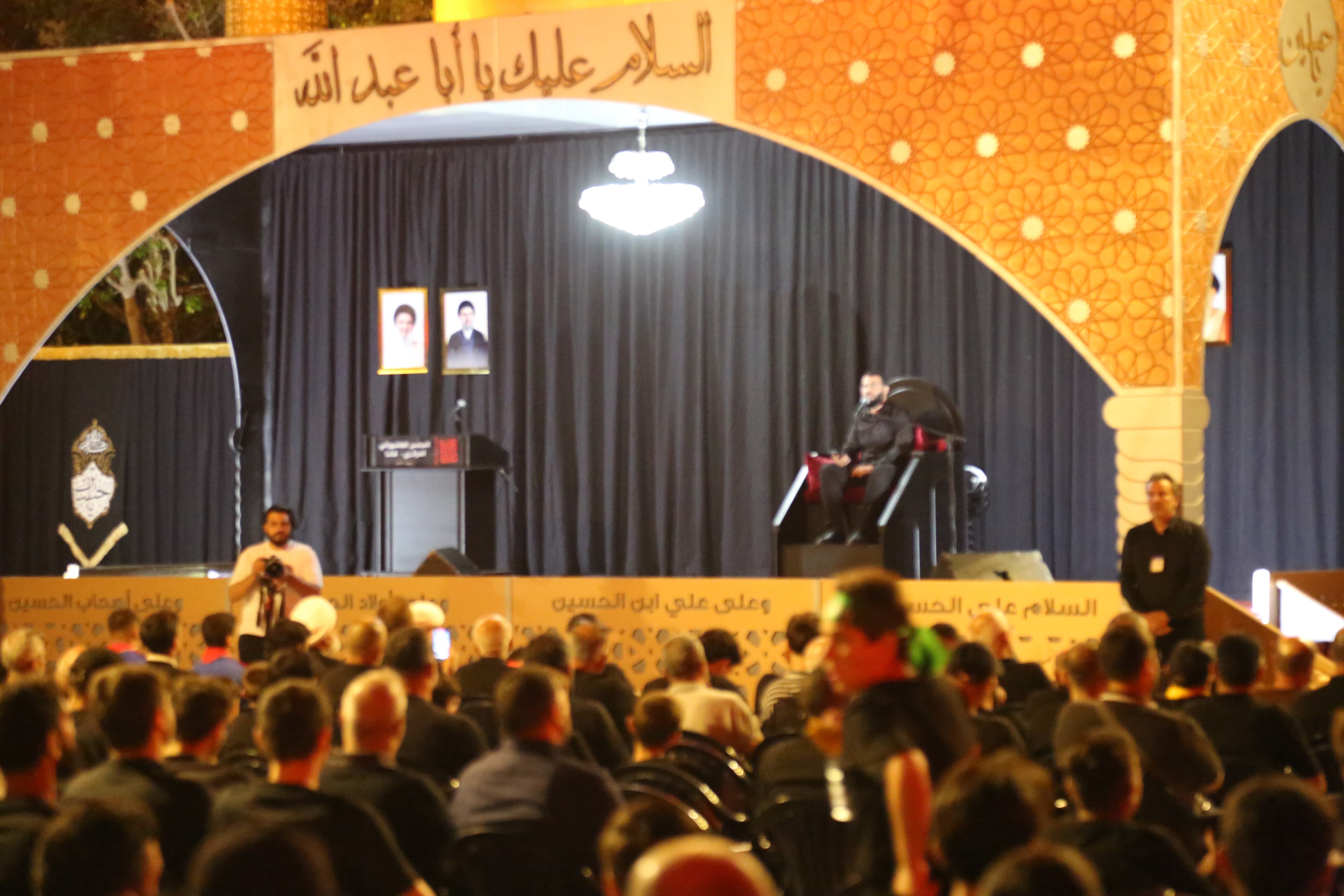 بالصور إحياء الليلة الأولى من ليالي عاشوراء في بلدة قانا ساحة الأمام الحسين (ع) حارة البركة ٢٠٢٥
