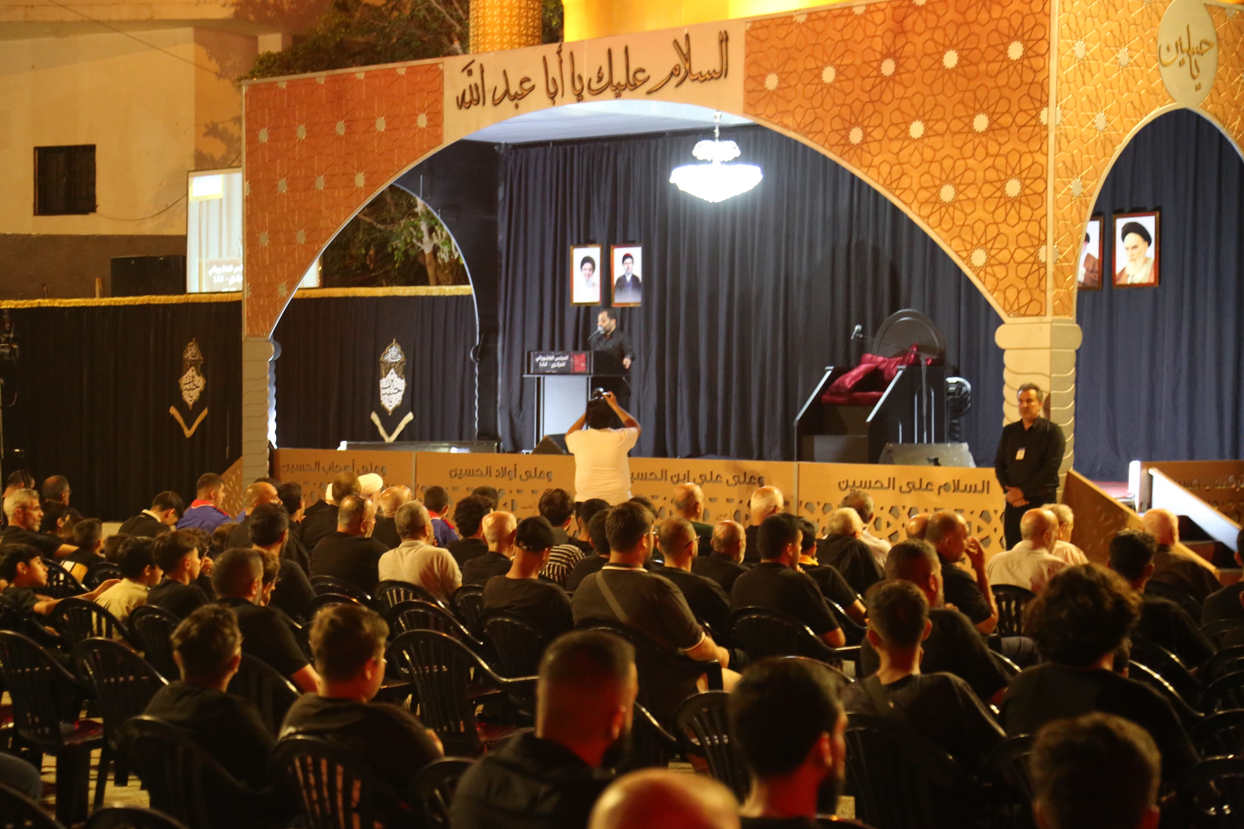 بالصور إحياء الليلة الأولى من ليالي عاشوراء في بلدة قانا ساحة الأمام الحسين (ع) حارة البركة ٢٠٢٥
