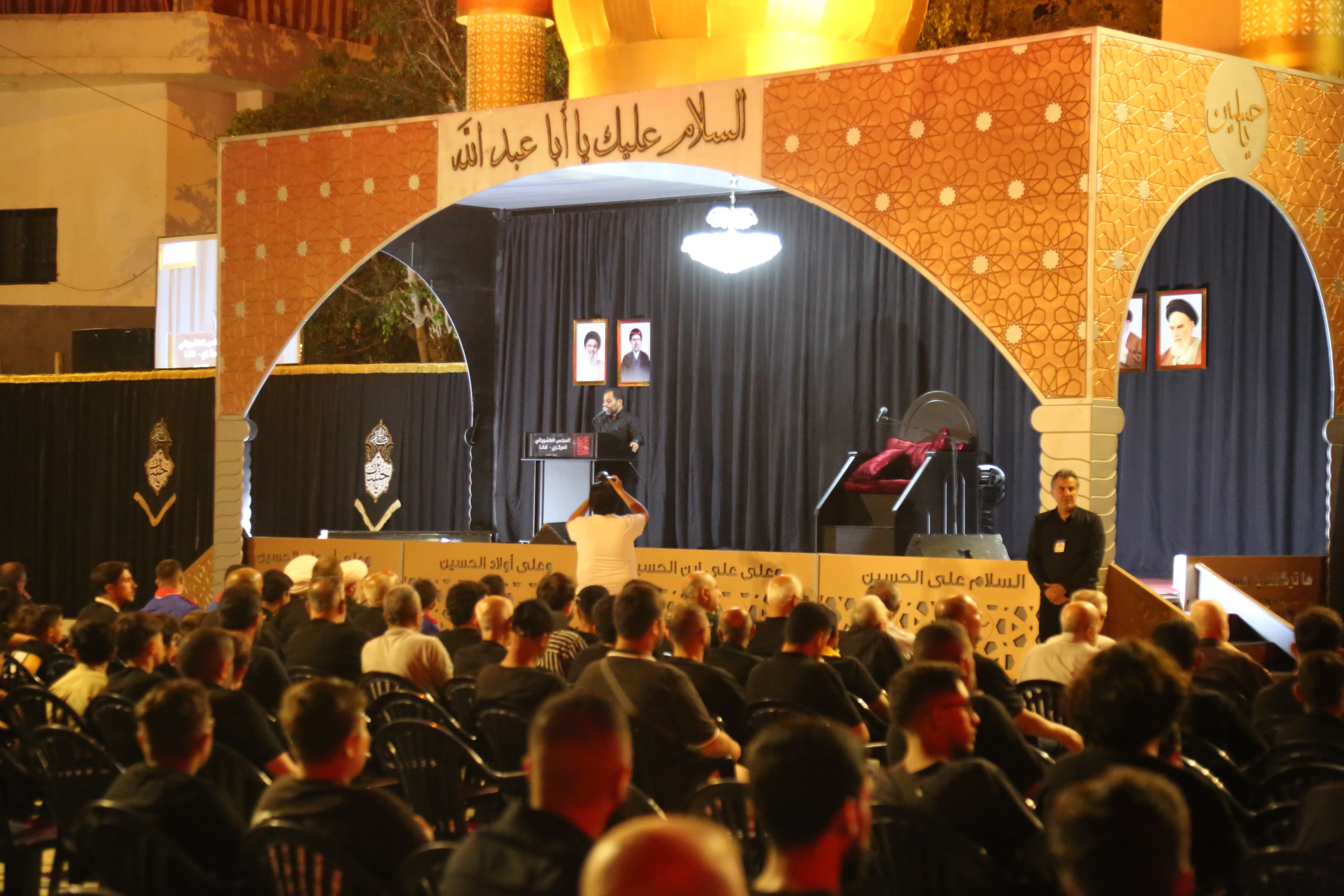 بالصور إحياء الليلة الأولى من ليالي عاشوراء في بلدة قانا ساحة الأمام الحسين (ع) حارة البركة ٢٠٢٥