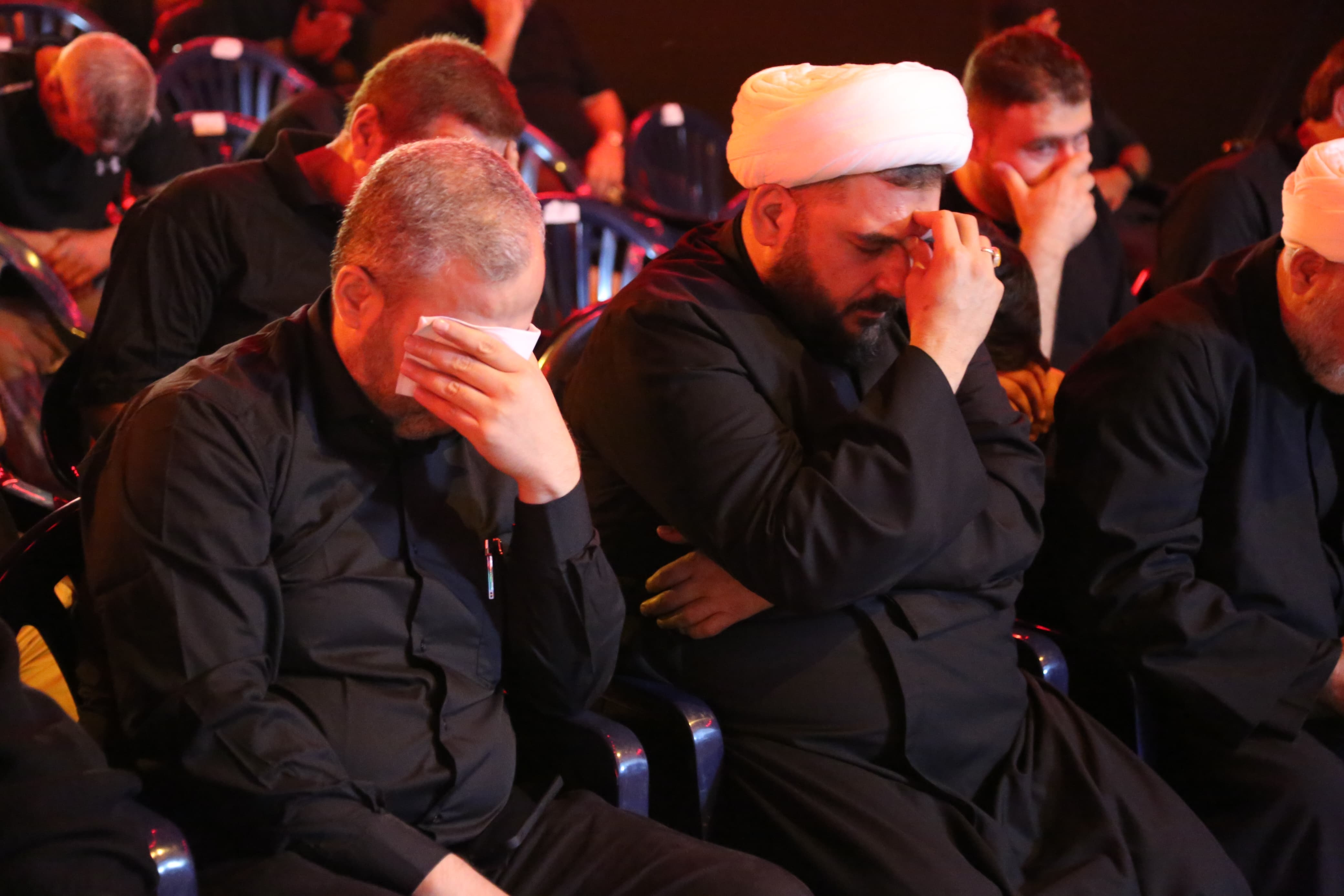 بالصور إحياء الليلة الأولى من ليالي عاشوراء في بلدة قانا ساحة الأمام الحسين (ع) حارة البركة ٢٠٢٥
