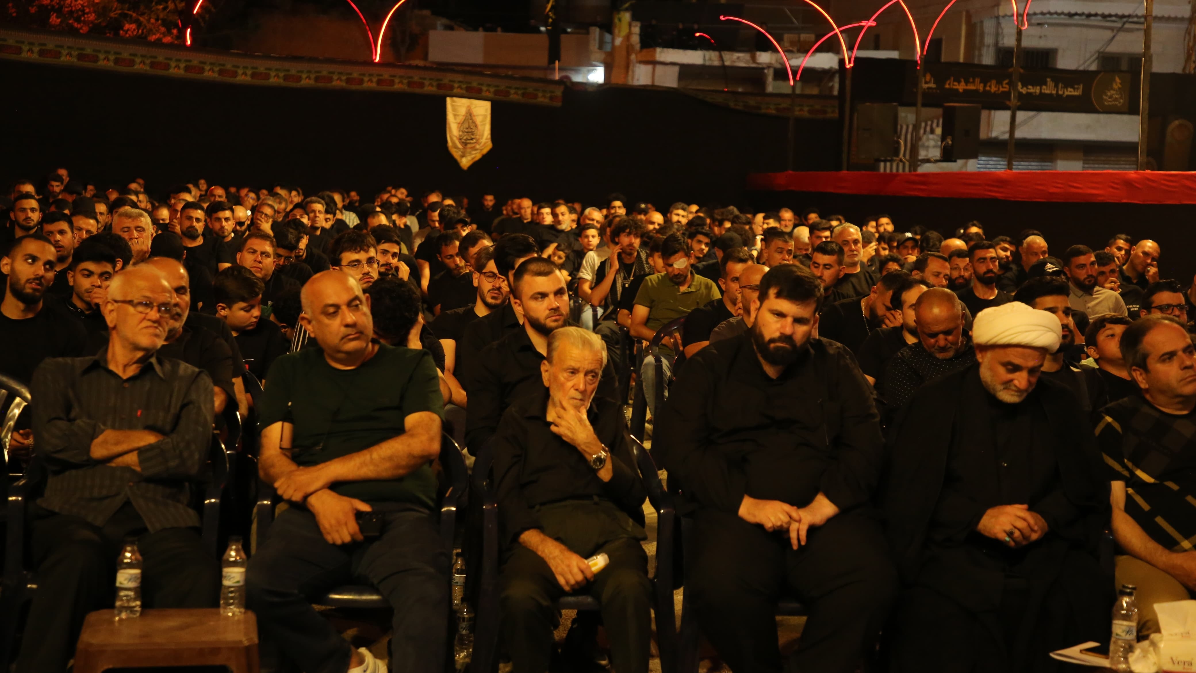 بالصور إحياء الليلة الثانية من ليالي عاشوراء في بلدة قانا ساحة الأمام الحسين (ع) حارة البركة٢٠٢٥