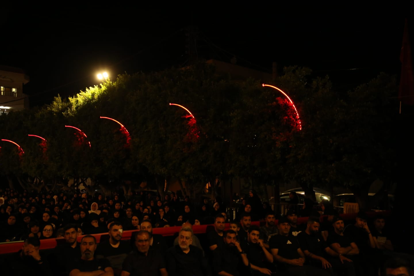 بالصور إحياء الليلة الثانية من ليالي عاشوراء في بلدة قانا ساحة الأمام الحسين (ع) حارة البركة٢٠٢٥