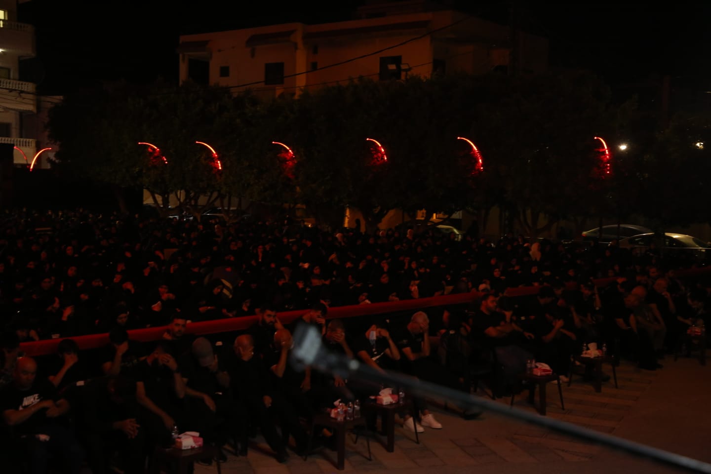 بالصور إحياء الليلة الثانية من ليالي عاشوراء في بلدة قانا ساحة الأمام الحسين (ع) حارة البركة٢٠٢٥