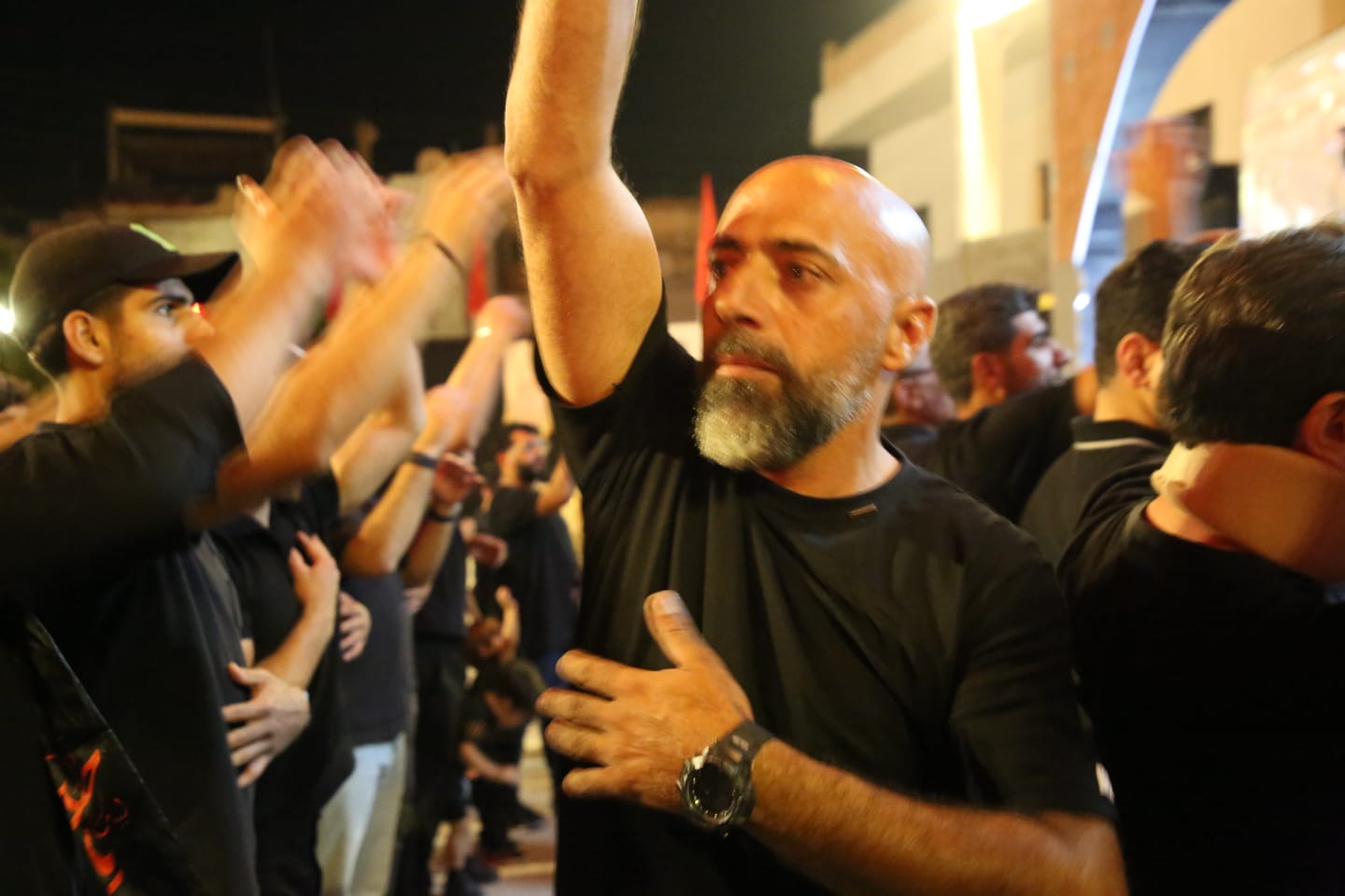 بالصور إحياء الليلة الثانية من ليالي عاشوراء في بلدة قانا ساحة الأمام الحسين (ع) حارة البركة٢٠٢٥