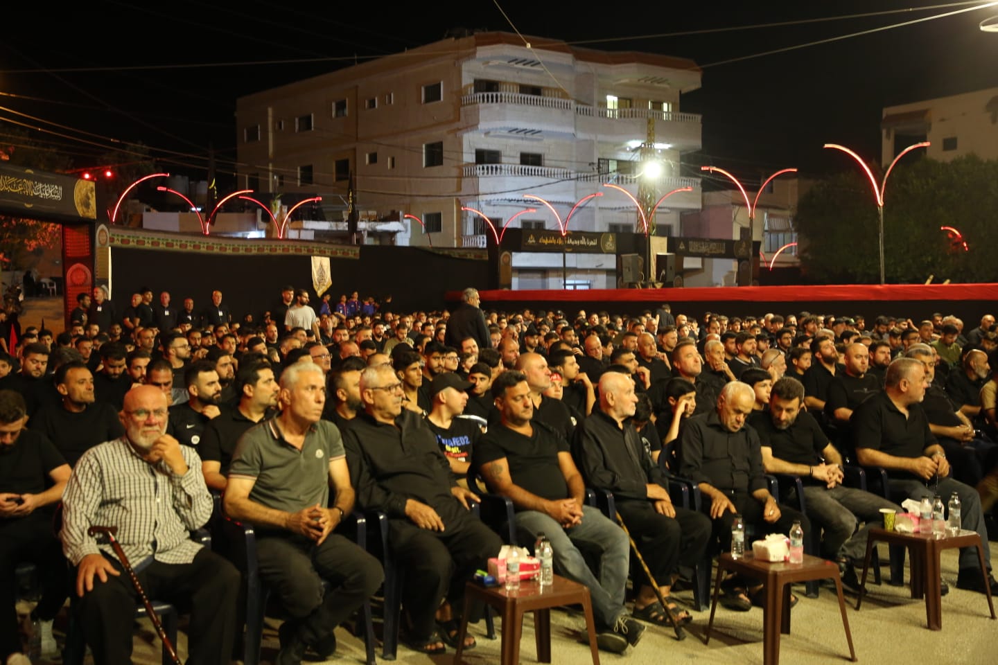 بالصور إحياء الليلة الثانية من ليالي عاشوراء في بلدة قانا ساحة الأمام الحسين (ع) حارة البركة٢٠٢٥