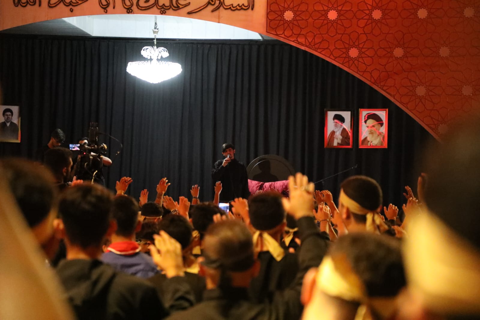 بالصور إحياء الليلة السادسة من ليالي عاشوراء في بلدة قانا ساحة الأمام الحسين (ع) حارة البركة 2025