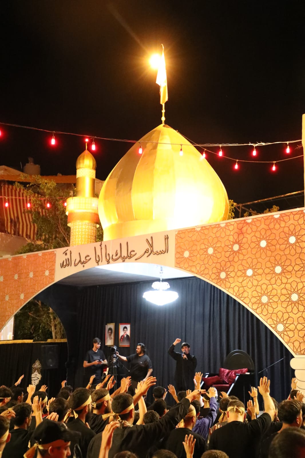 بالصور إحياء الليلة السادسة من ليالي عاشوراء في بلدة قانا ساحة الأمام الحسين (ع) حارة البركة 2025