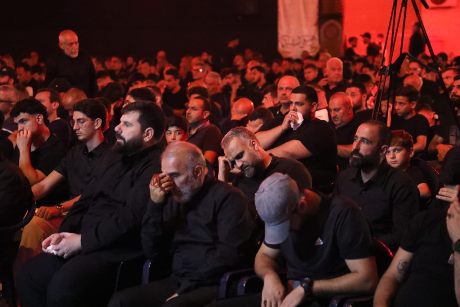 بالصور إحياء الليلة السادسة من ليالي عاشوراء في بلدة قانا ساحة الأمام الحسين (ع) حارة البركة 2025