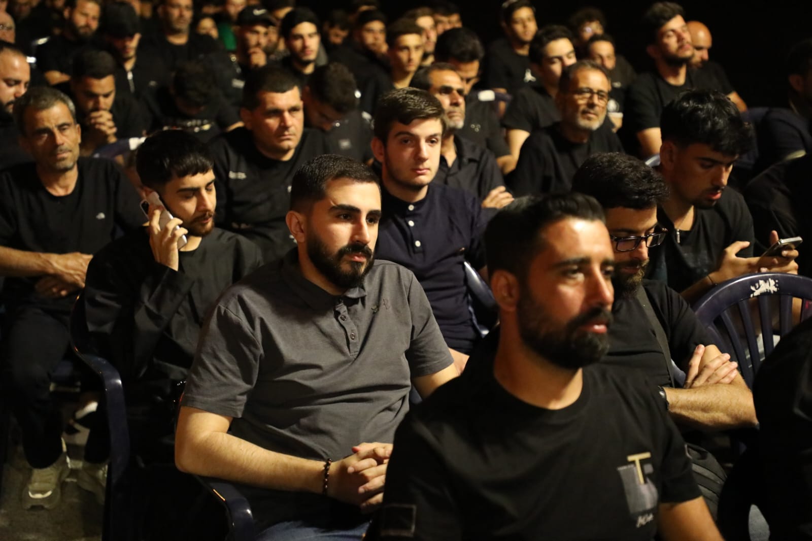 بالصور إحياء الليلة السادسة من ليالي عاشوراء في بلدة قانا ساحة الأمام الحسين (ع) حارة البركة 2025