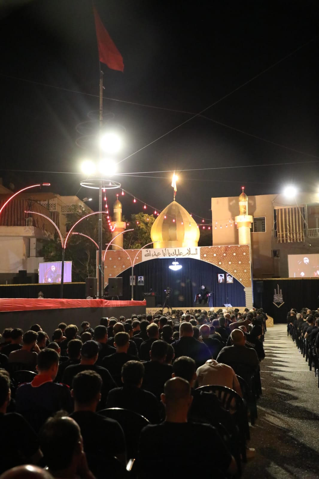 بالصور إحياء الليلة السادسة من ليالي عاشوراء في بلدة قانا ساحة الأمام الحسين (ع) حارة البركة 2025