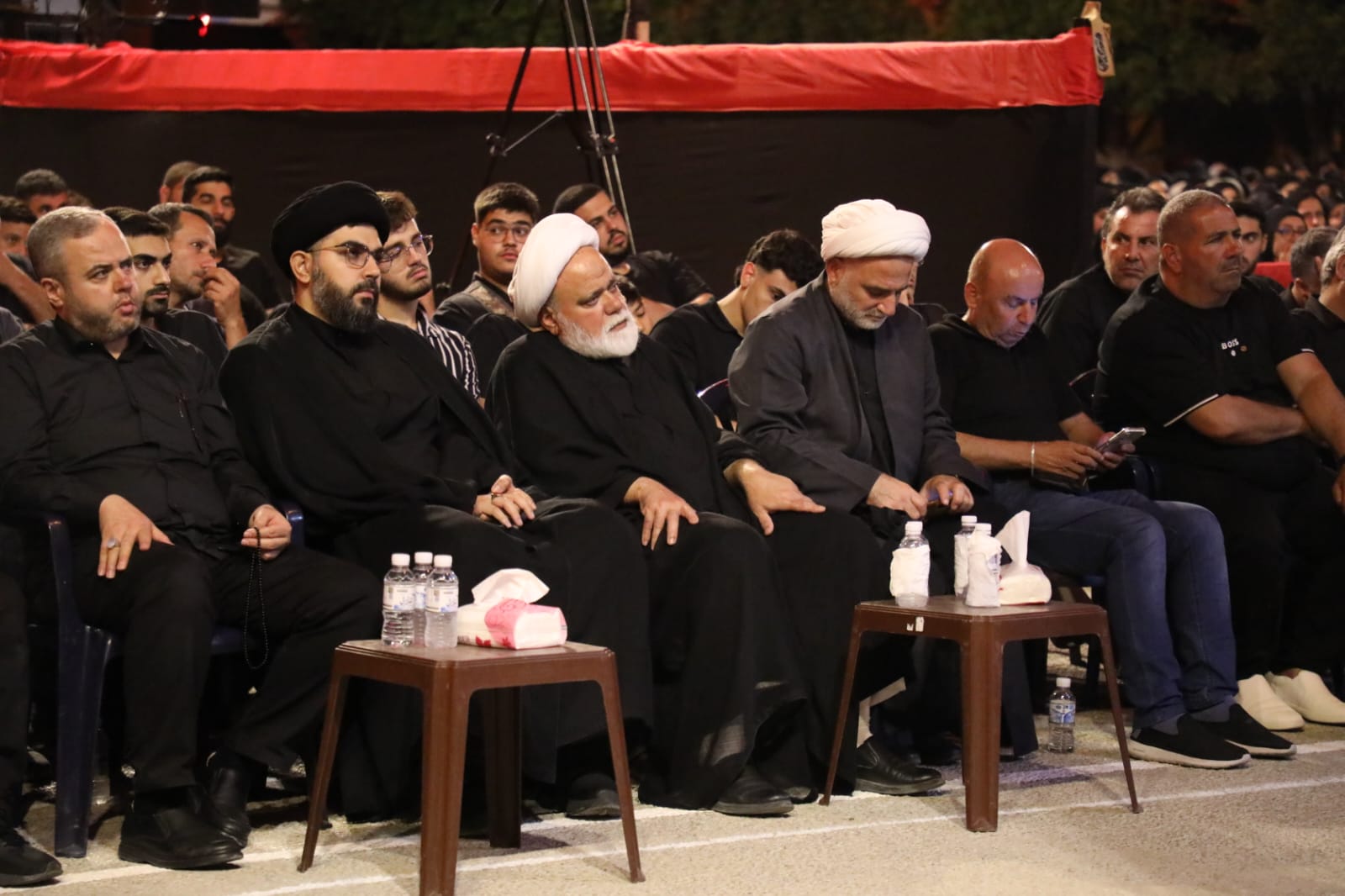 بالصور إحياء الليلة السادسة من ليالي عاشوراء في بلدة قانا ساحة الأمام الحسين (ع) حارة البركة 2025