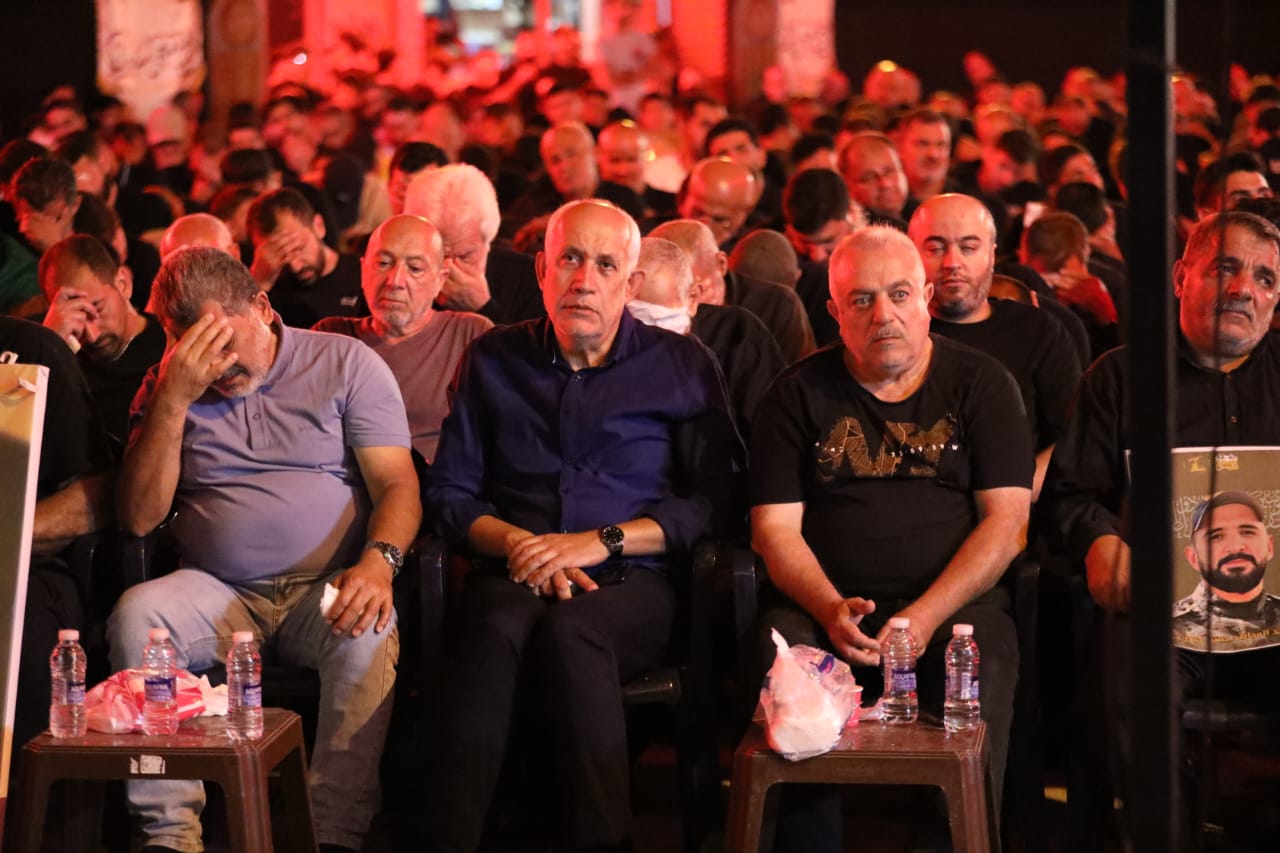 بالصور إحياء الليلة التاسعة 2025 من ليالي عاشوراء في بلدة قانا ساحة الأمام الحسين (ع) حارة البركة