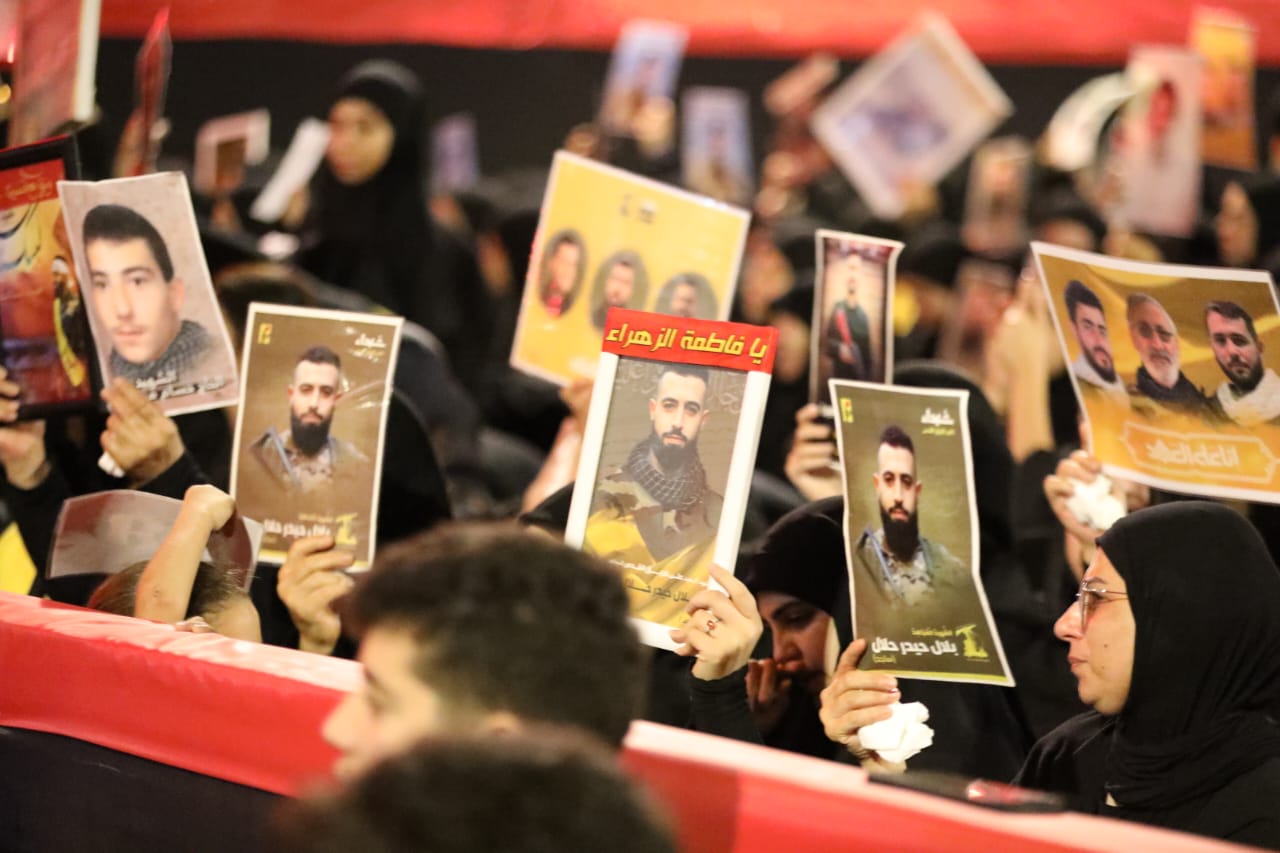 بالصور إحياء الليلة التاسعة 2025 من ليالي عاشوراء في بلدة قانا ساحة الأمام الحسين (ع) حارة البركة