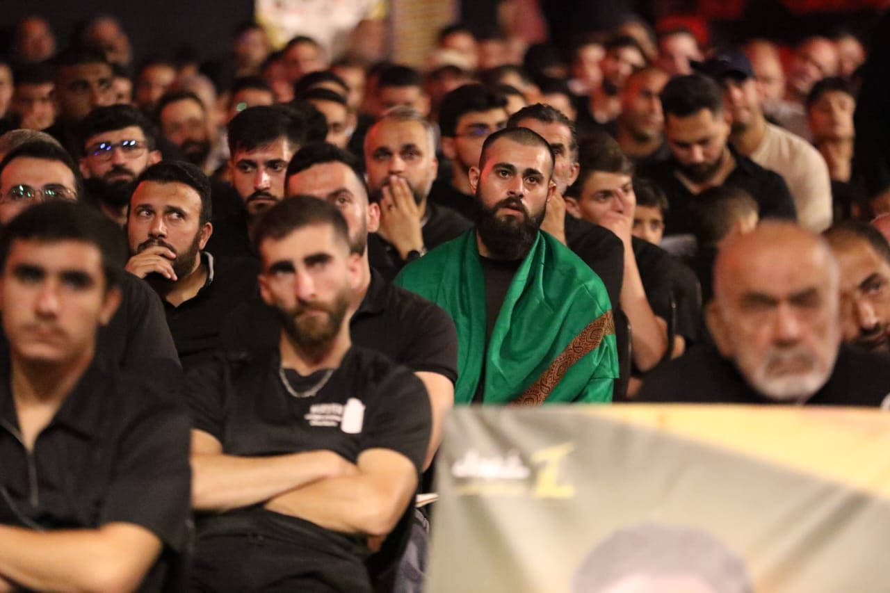 بالصور إحياء الليلة التاسعة 2025 من ليالي عاشوراء في بلدة قانا ساحة الأمام الحسين (ع) حارة البركة